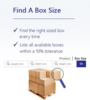 Find a Box Size Search