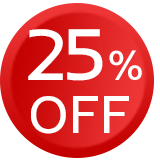 25 off
